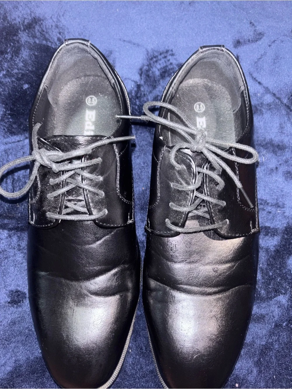 Black Men's Lace-Up Dress Shoes
